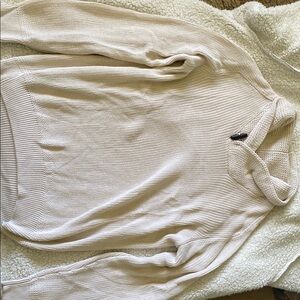 Men’s Cream Knit Sweater